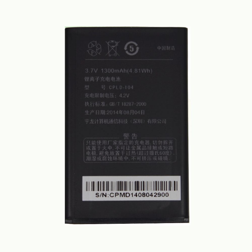 Batería para 8720L-coolpad-CPLD-104